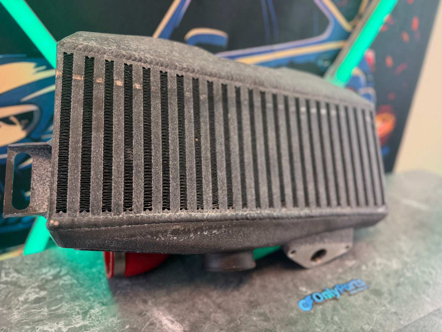 Grimmspeed HUGE tmic 04-21 Subaru STi ej257 top mount intercooler w/ y pipe