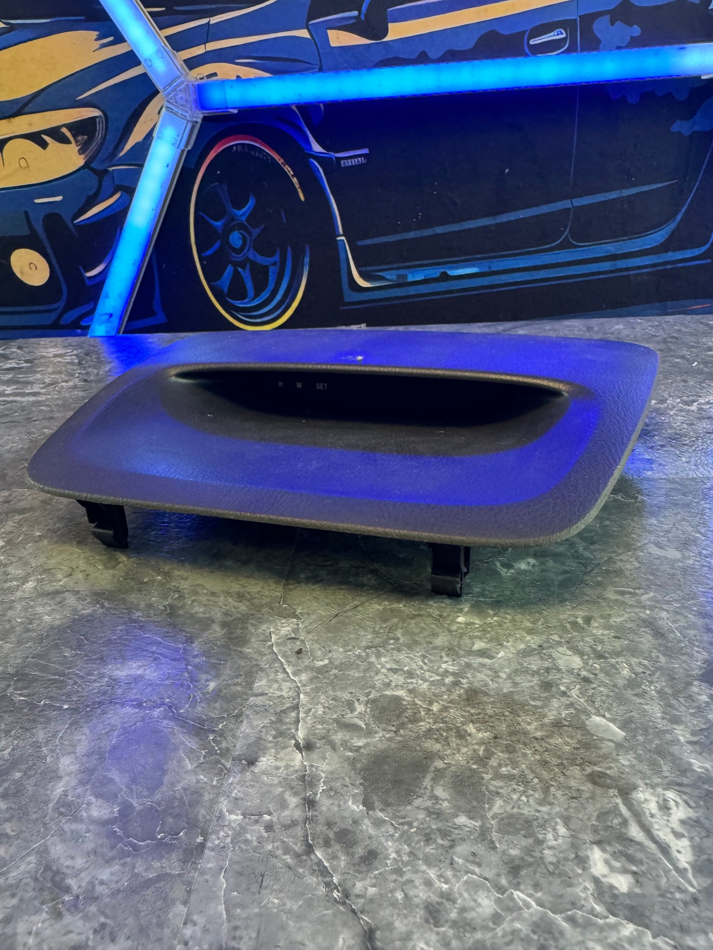 2004-2007 Subaru WRX STi OEM Clock Assembly Trim Cabin Tested