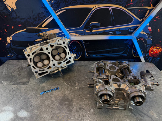 BUILT & cammed Subaru STi and wrx cylinder heads for IAG 950 14 mm drilled kelford r-199-d cams FERREA + 1 mm valves