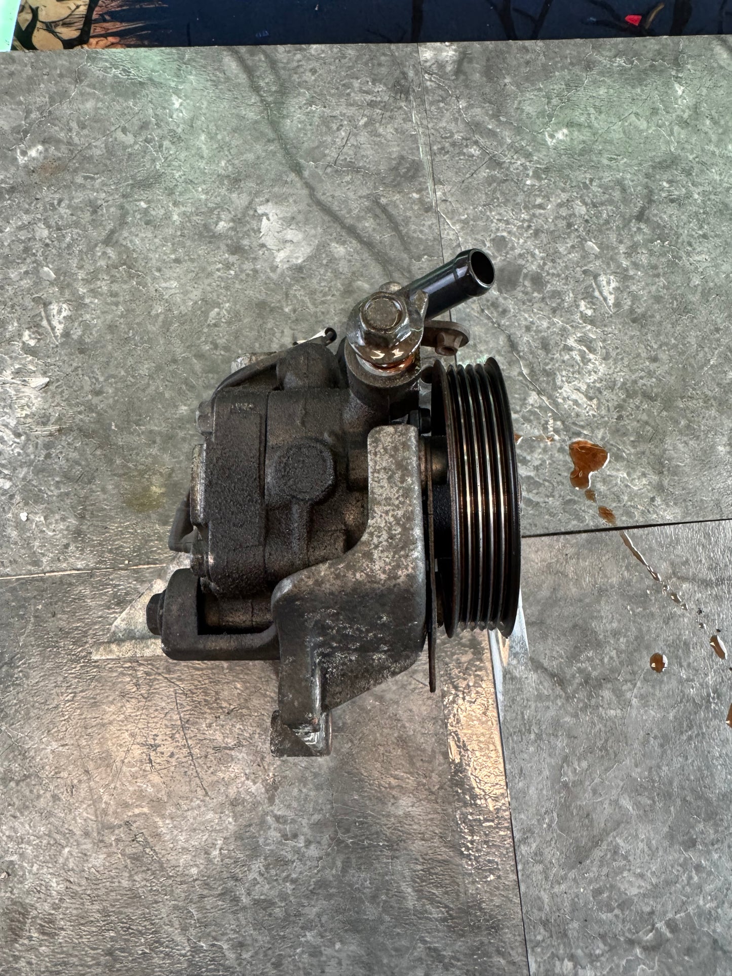 2008-2021 Subaru WRX STi Power OEM Steering Pump With Bracket KOYO EJ