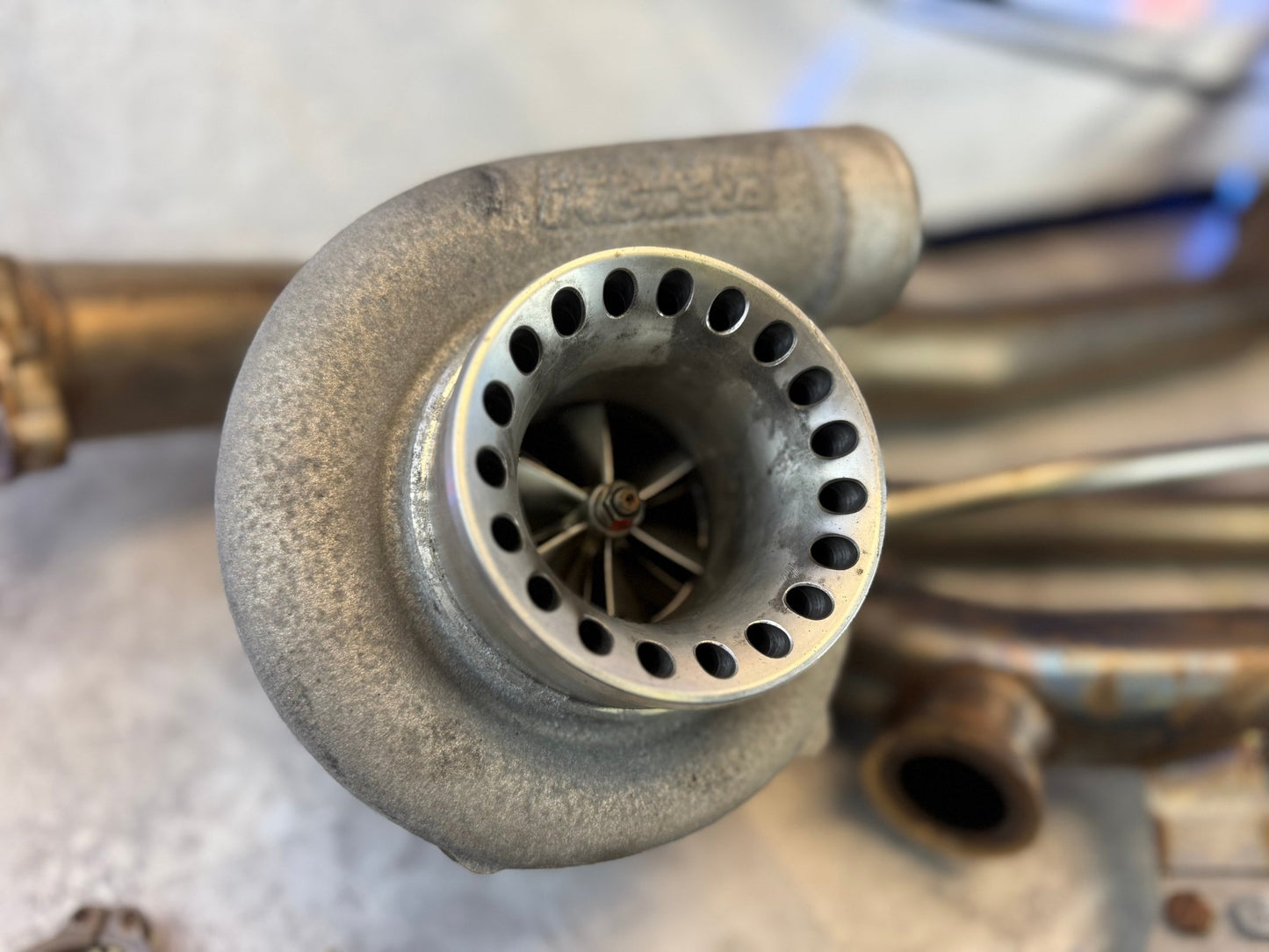 ETS extreme turbo systems rotated turbo kit 08-21 Subaru STi 800 HP tial 44 mm EWG PTE 6266