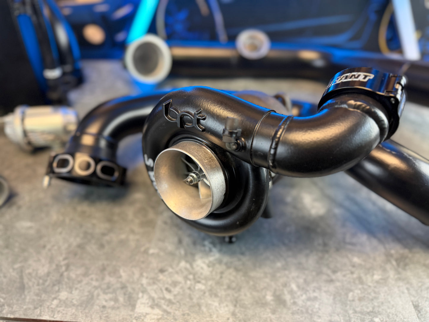 650 HP turbo kit 2015 -2021 Subaru STi VA EJ257 BTP dom 5 Cobb FMIC IAG big bore throttlebody HKS I WIRE