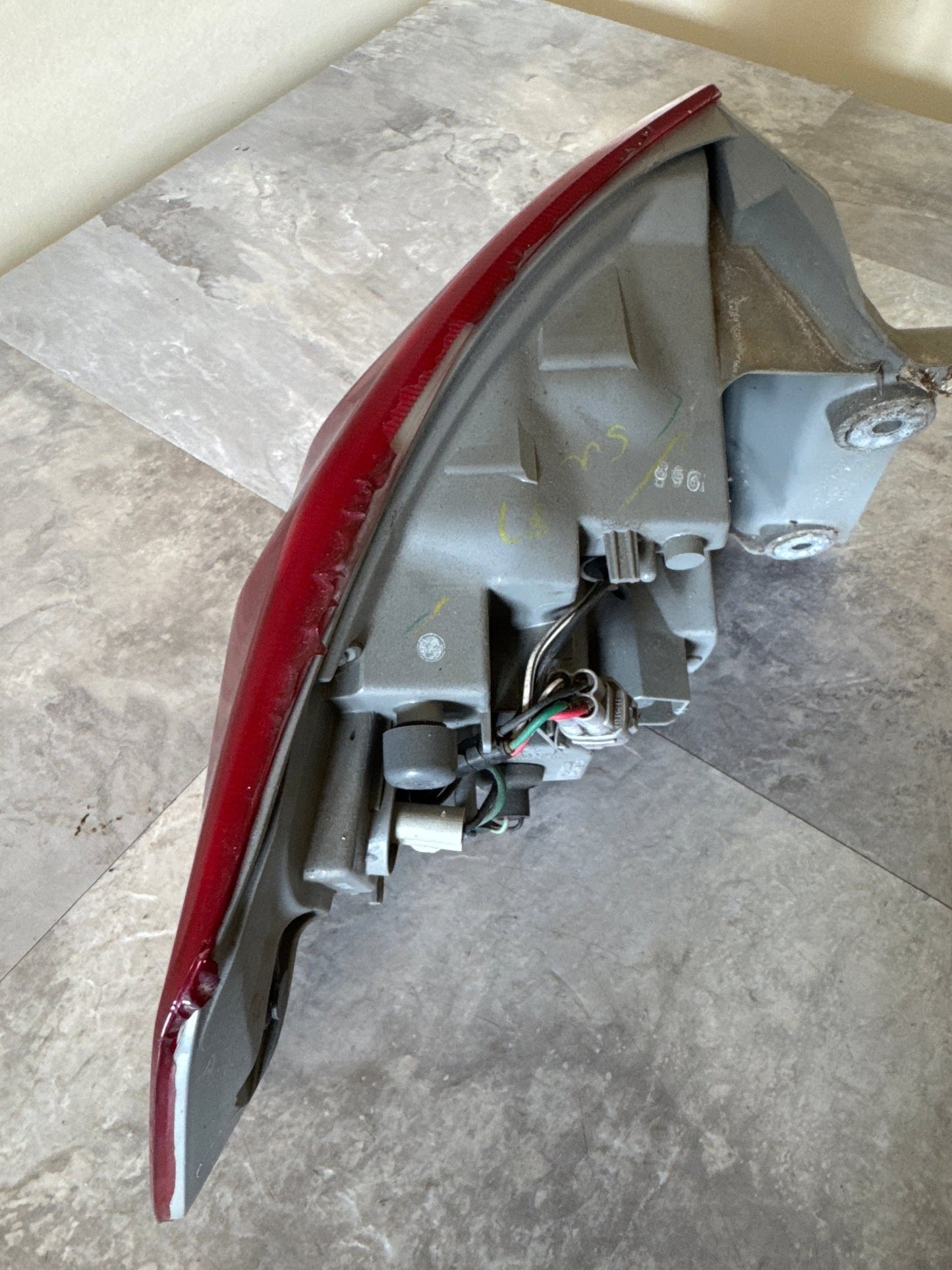 2008-2014 Subaru WRX STi Hatch Wagon Right Rear Outer Tail Light Assembly Red