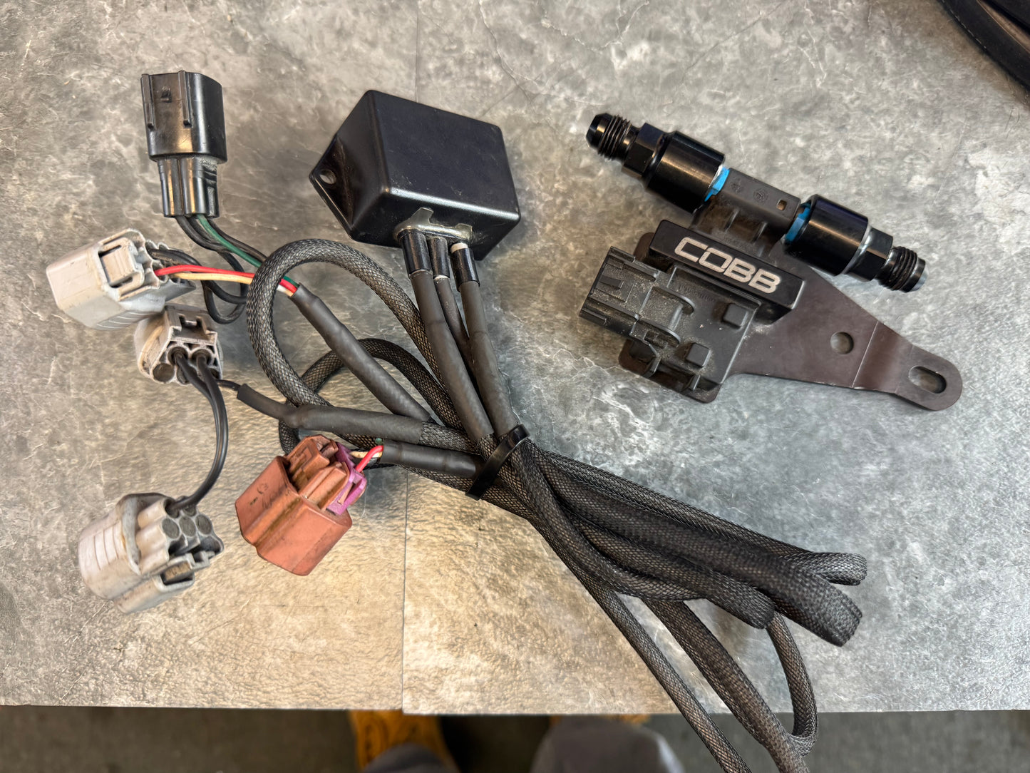 2008-2021 Subaru WRX STi Cobb Flex Fuel Sensor With Aarons Subie Electronics Brain Box Converter