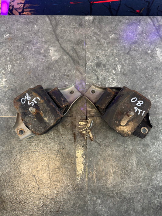 2002-2021 Subaru WRX STi OEM Engine Mount Set