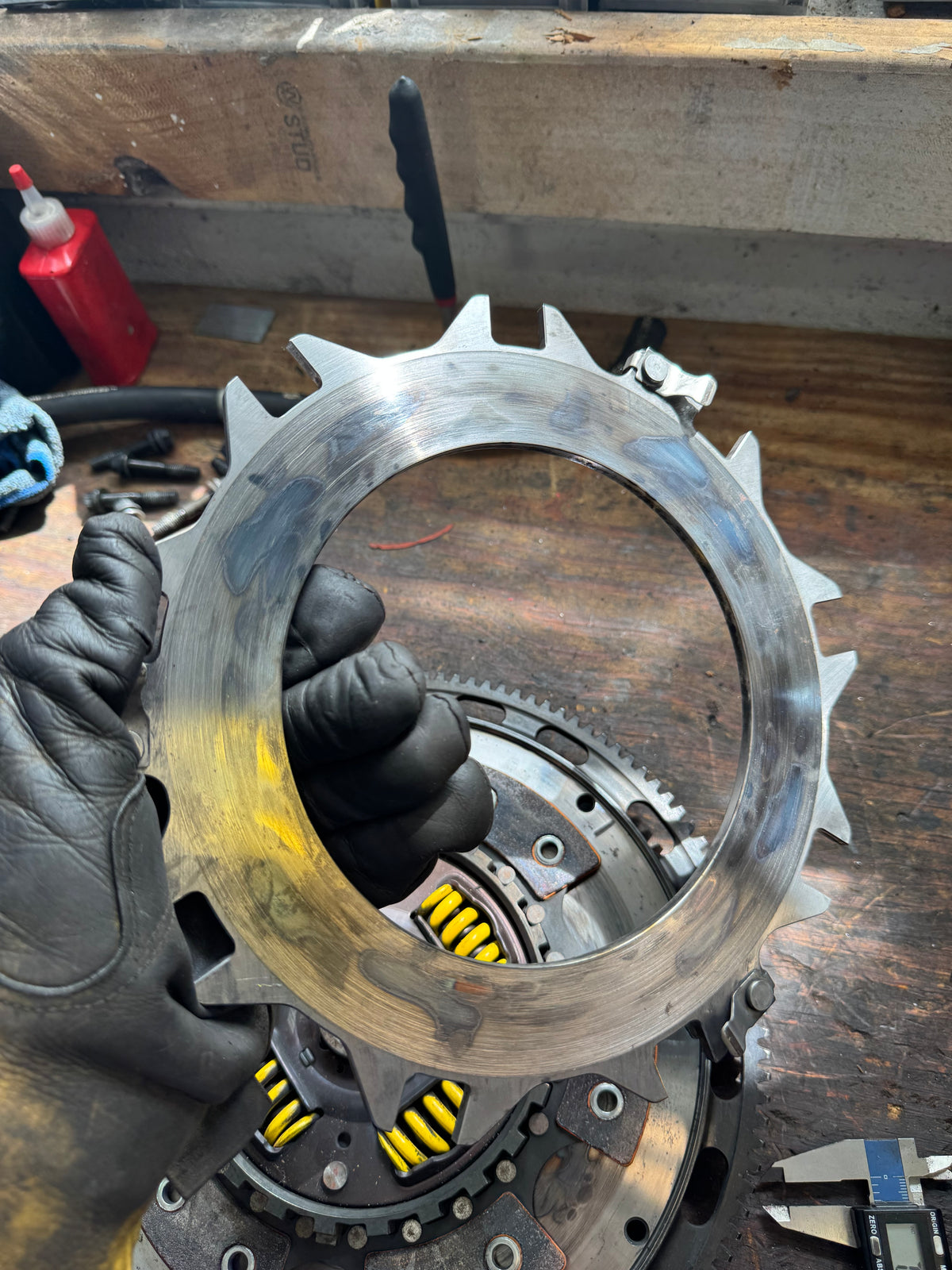 2004-2021 Subaru WRX STi ACT Mod-Twin 225 Extreme 6-Puck Sprung Street Clutch Kit Organic Disk With Monolock Collar