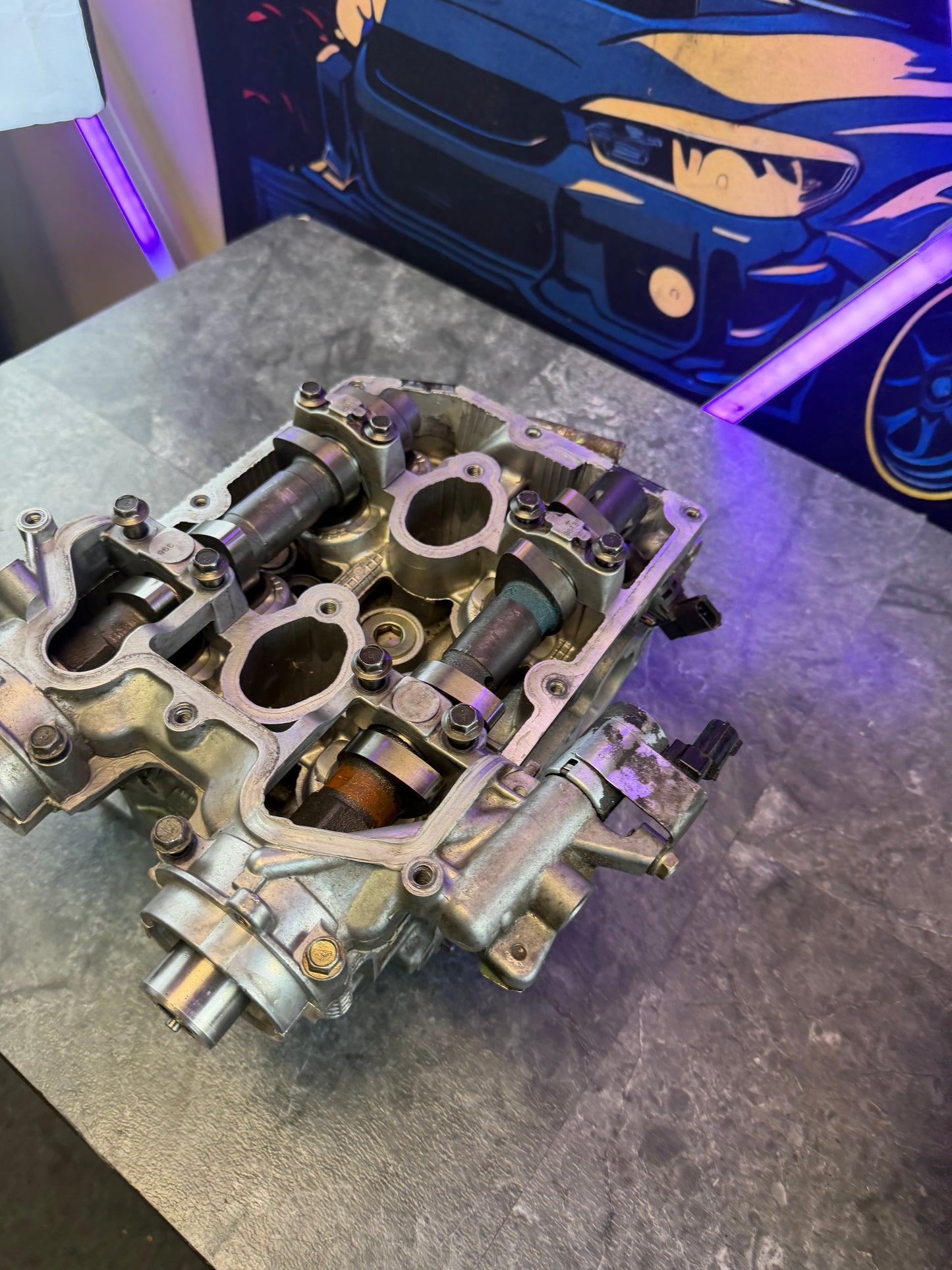 BUILT & CAMMED cylinder heads STi 2004 - 2007 & Subaru wrx 2006-2014 cammed kelford rally cams GSC SS valves