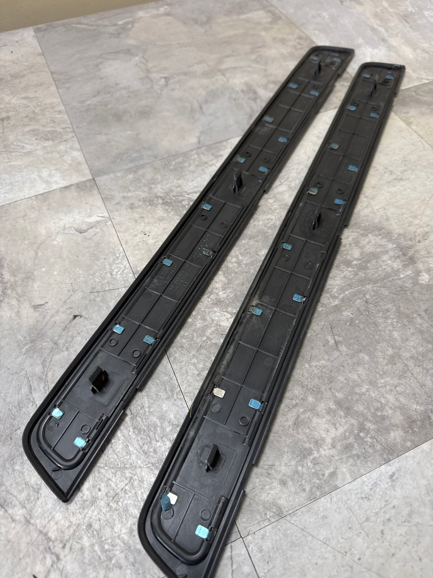 2008-2014 SUBARU WRX & STI HATCH FRONT DOOR SILL KICK PANEL TRIM OEM