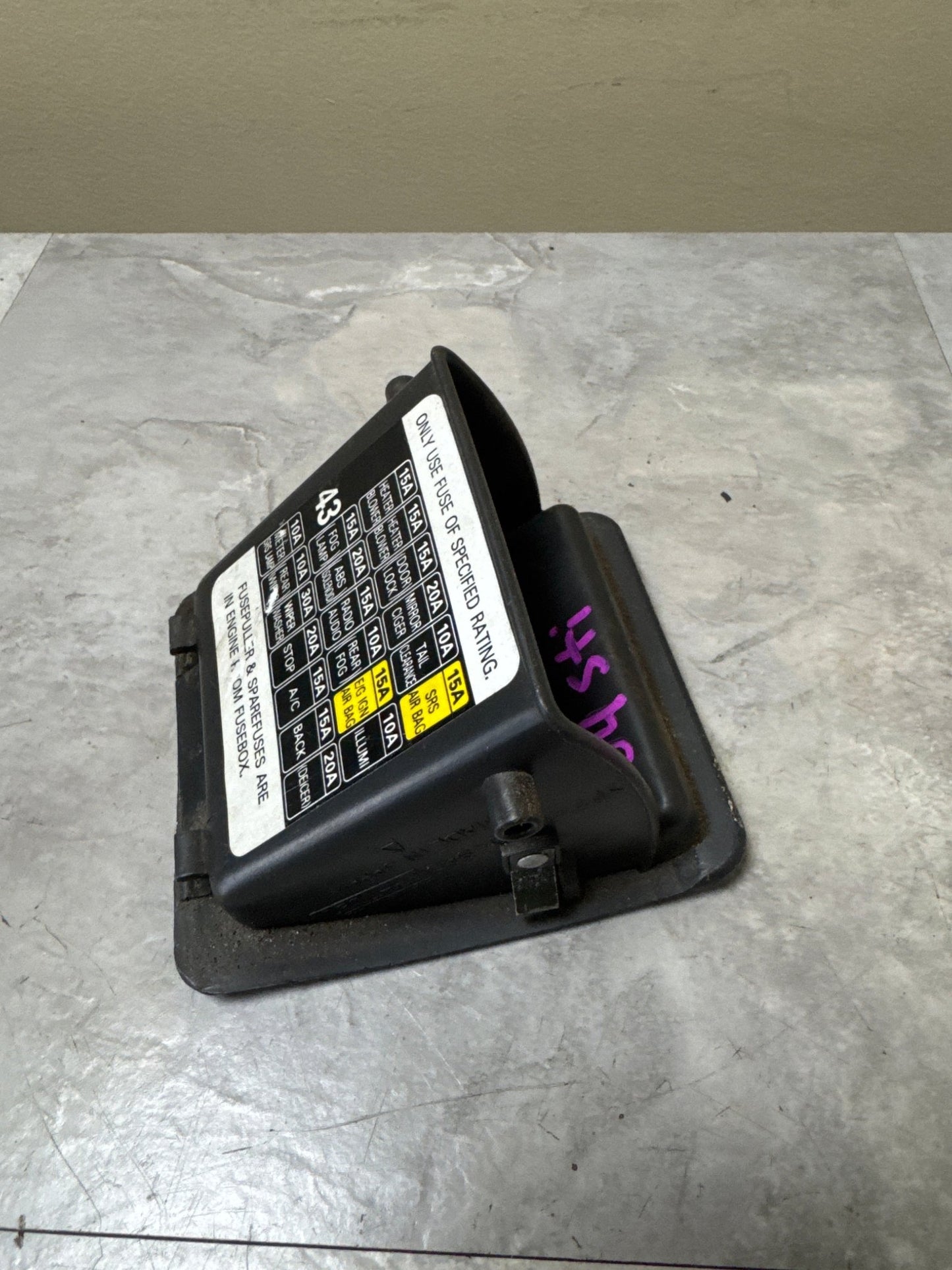 Inside Fuse Box Cover Ash Tray Storage for 02-05 Subaru Impreza WRX (04 STi)