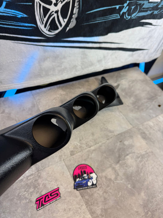 2002-2007 Subaru Impreza WRX A-Pillar Triple Gauge Pod LH Pillar Trim F1