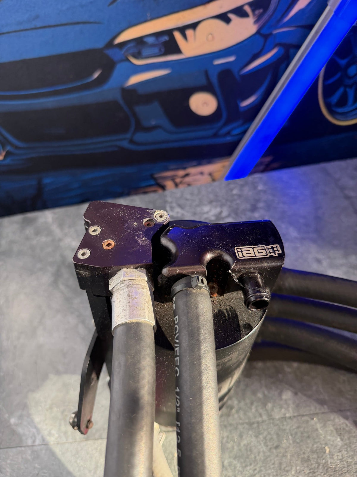 IAG v2 “ street “ air oil separator AOS Subaru STi 2008-2014