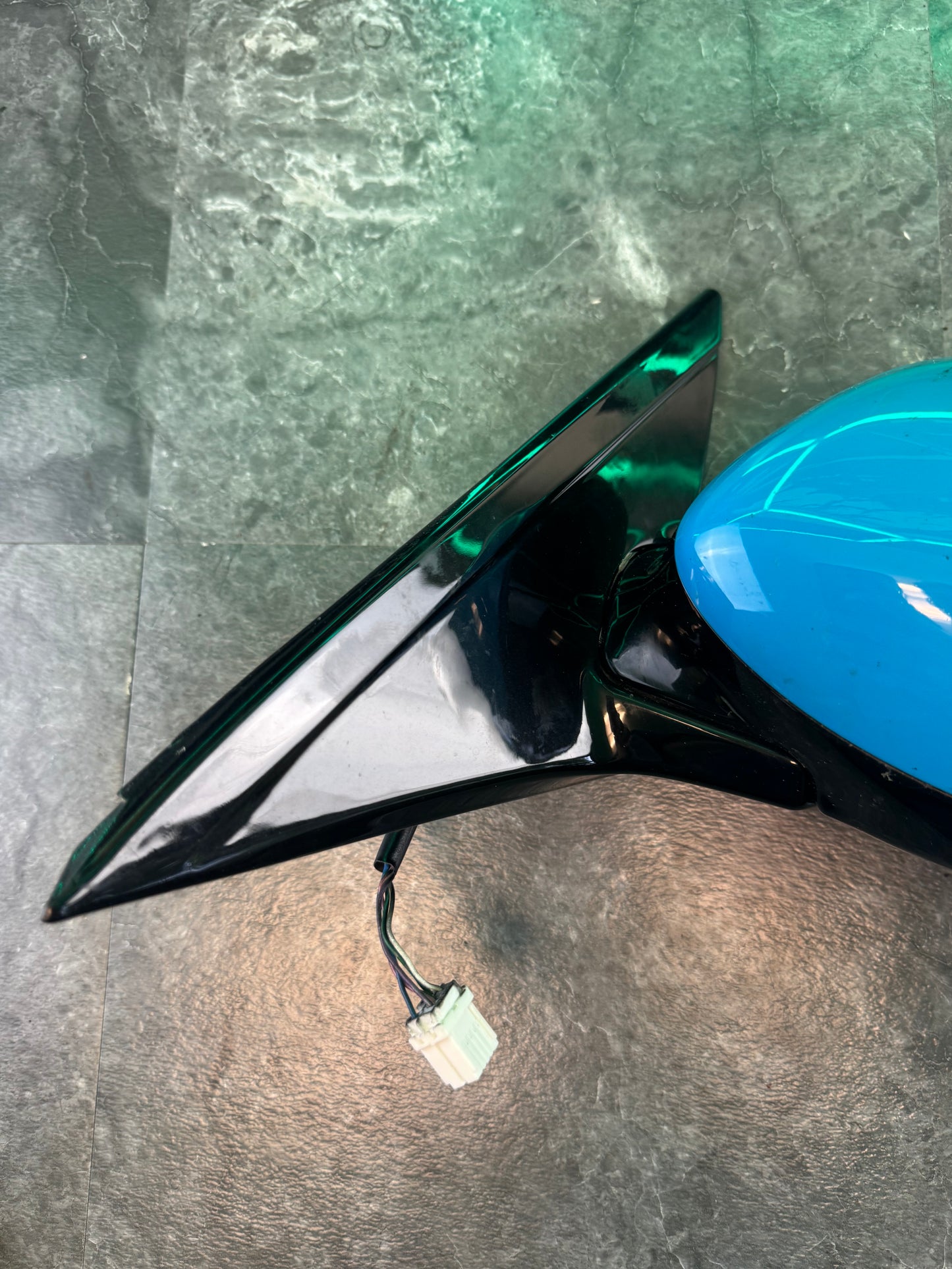 2008-2014 Subaru WRX OEM LR RH Passenger Driver Side Mirror Custom Painted Blue Pair