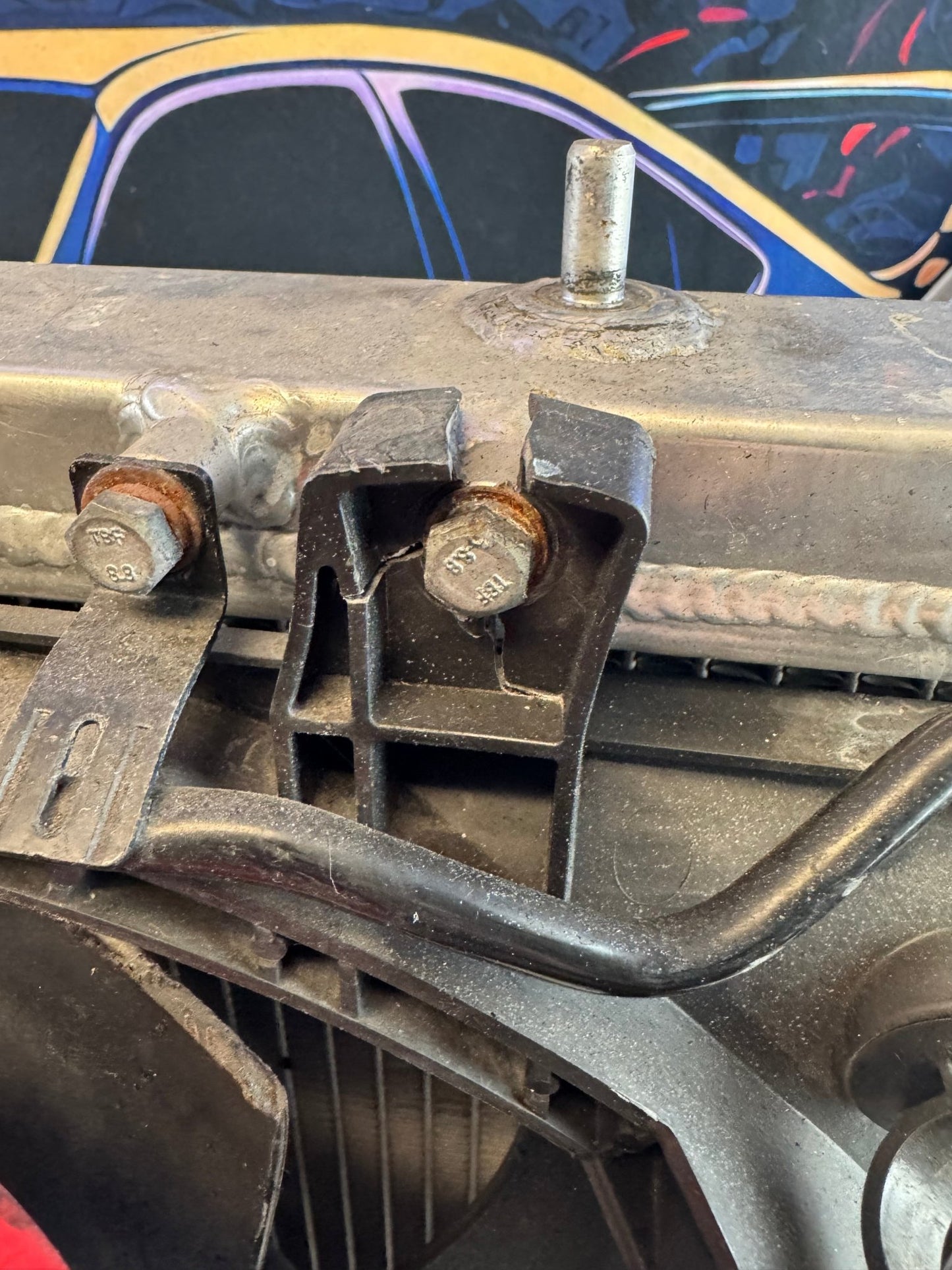 Mishimoto All Aluminum Radiator With Fans And Mishimoto Red Hoses For Subaru 08-14 WRX / 08+ STi