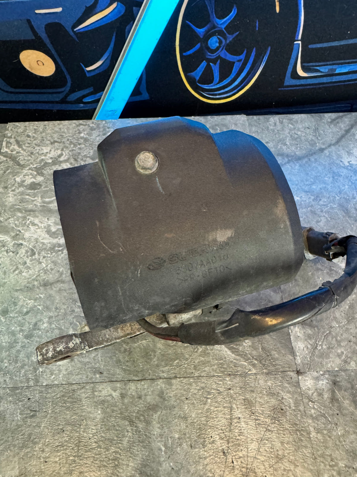 2007-2021 Subaru WRX STi OEM Secondary Emissions Air Pump Assembly With Bracket