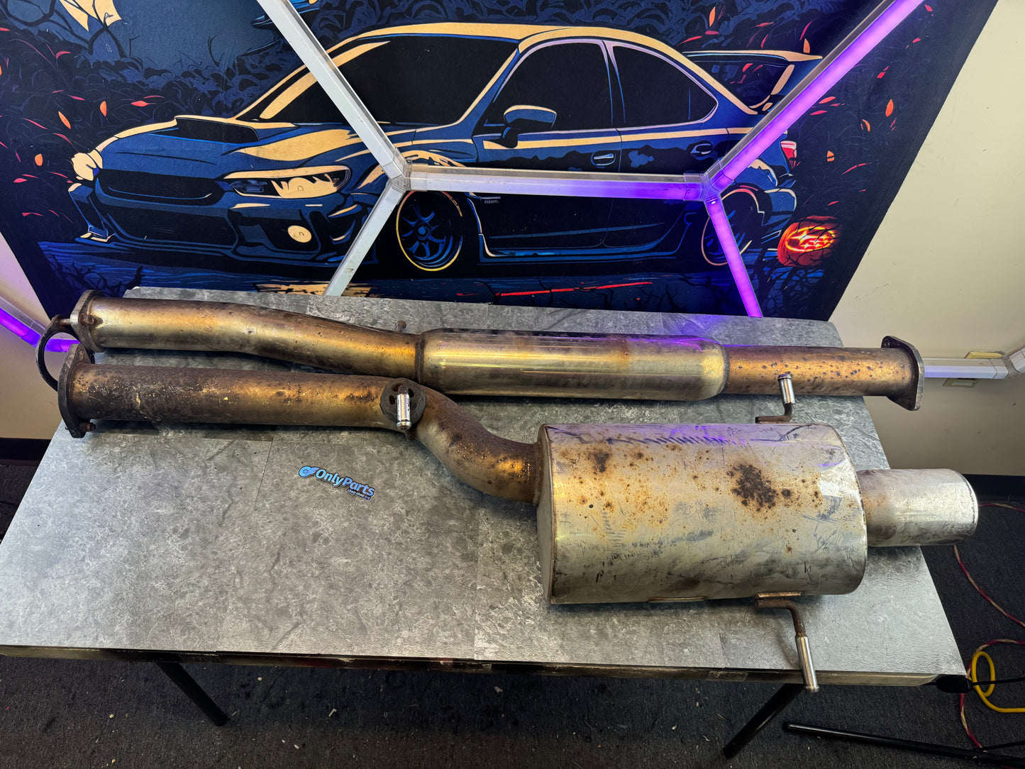 2004-2007 Subaru WRX STi APS Catback Exhaust System Catless