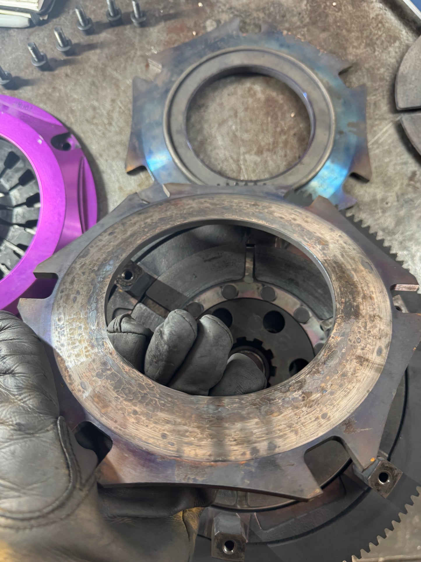 EXEDY triple disc clutch kit w/ flywheel 04-21 Subaru STi 6 speed 900 + TQ ( like IAG )