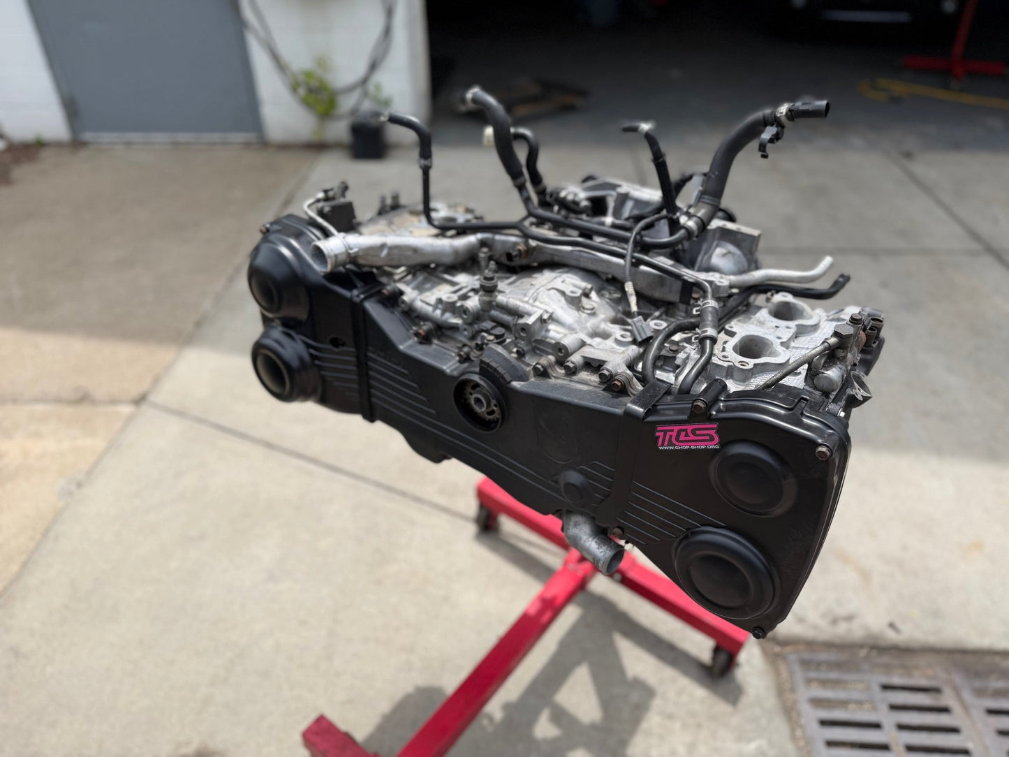 W25 Subaru STi EJ257 boxer engine long block DAVCS 2008-2021 w/ new oem head gaskets & new oem timing belt ARP 11 MM head studs