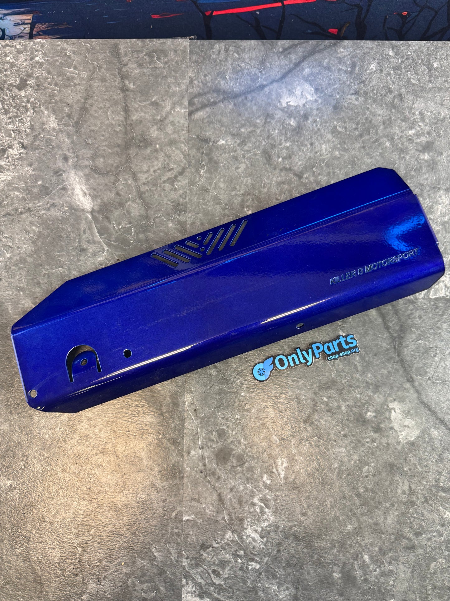 2004-2007 Subaru WRX STi Killer B Alternator Belt Pulley Cover Powder Coated Rare