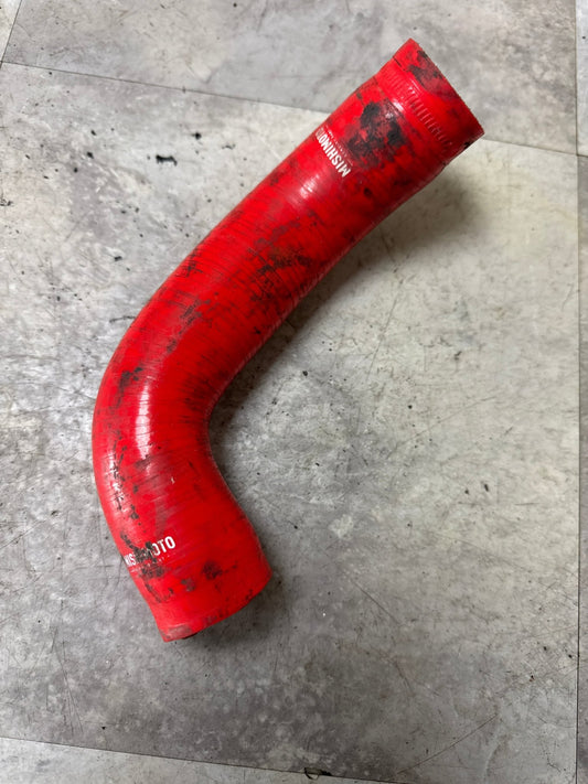 Mishimoto Upper Radiator Hose Red - 2002-2007 Subaru WRX / STI