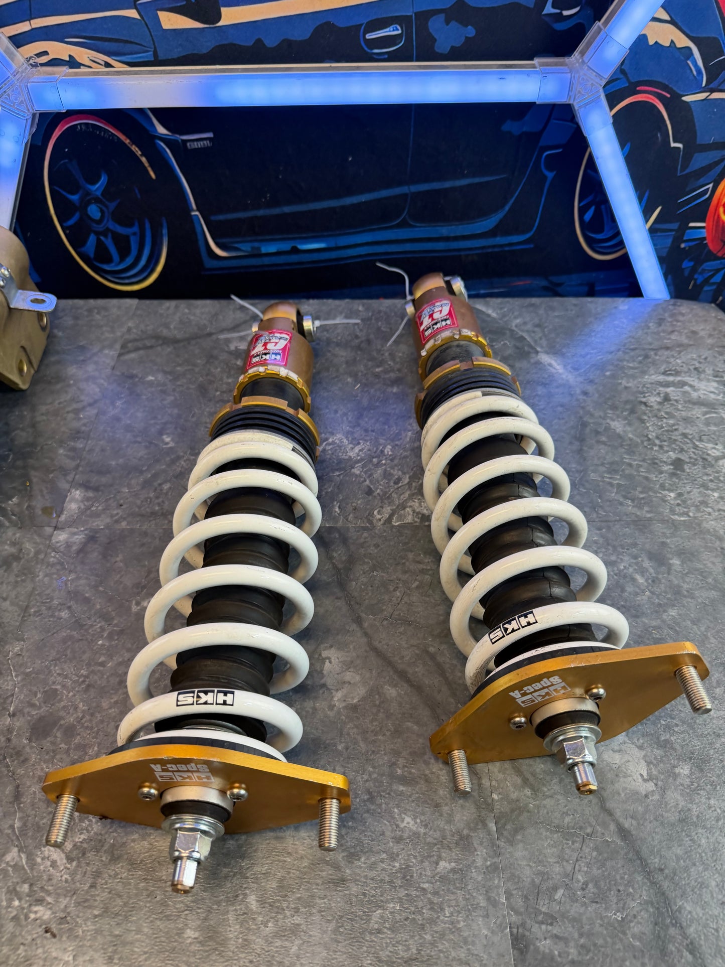 HKS A SPEC hipermax GT IX adjustable coil over suspension 2015-2021 Subaru STi 5x114