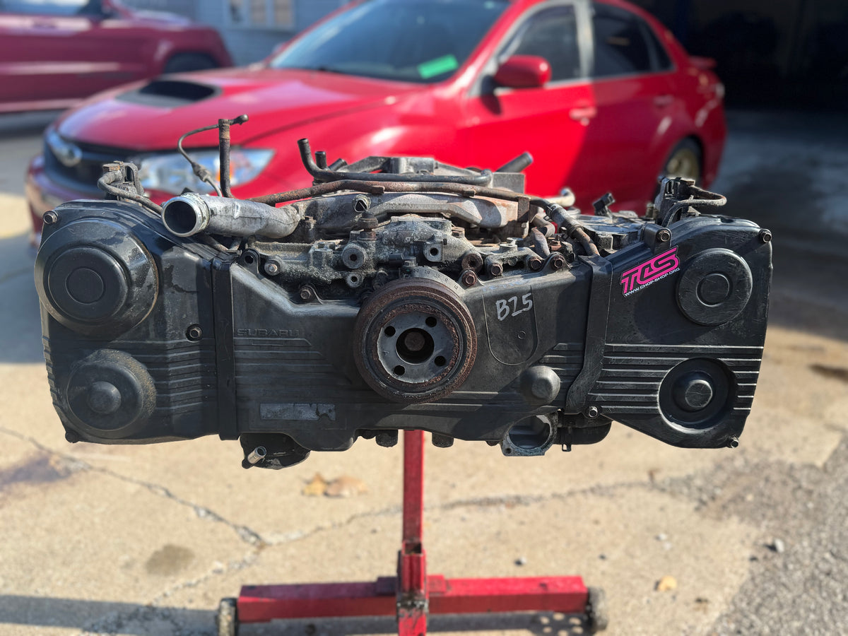 Subaru STi b25 EJ257 tested engine longblock motor SAVCS