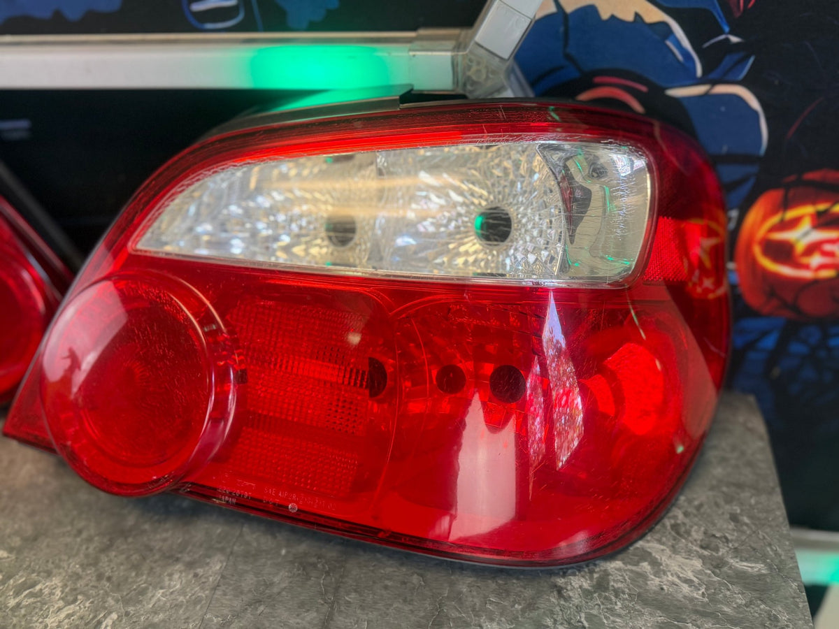 2004-2005 Subaru Impreza WRX STi Sedan OEM Tail Lights Left Right Pair