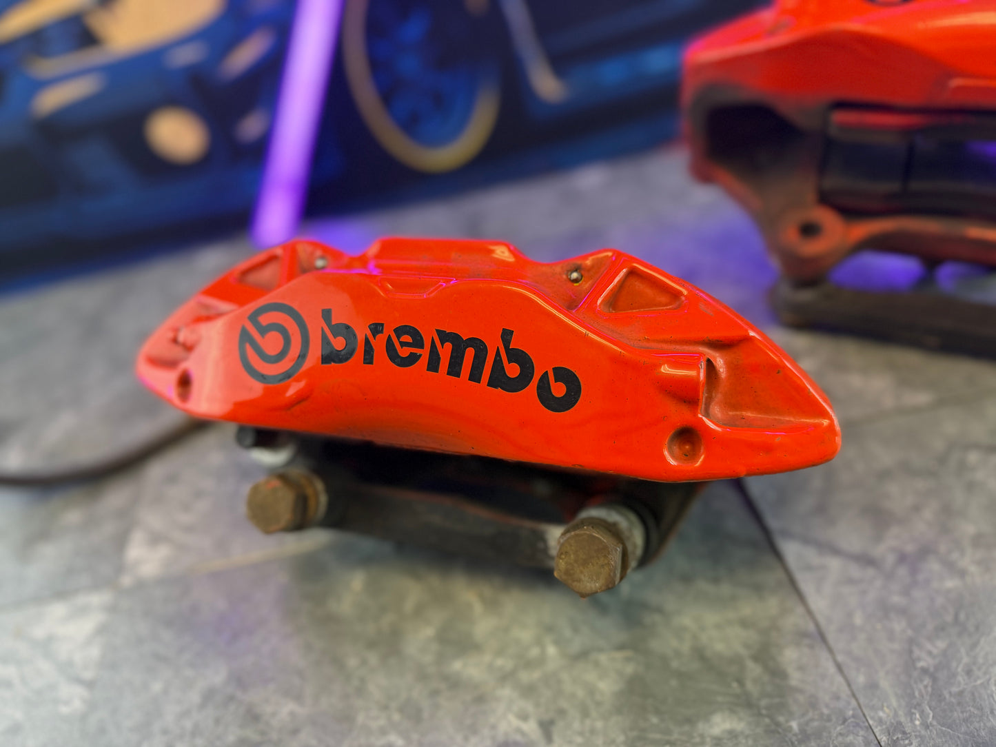 Brembo front brake kit 08-14 Subaru wrx BBK calipers ( CTSV )