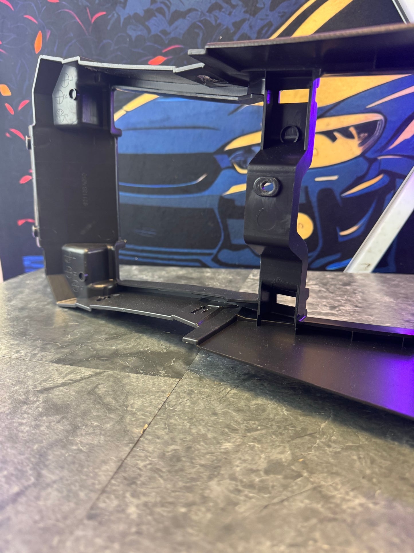 2005-2007 Subaru Impreza WRX STI Black Center Console Rest Trim Middle