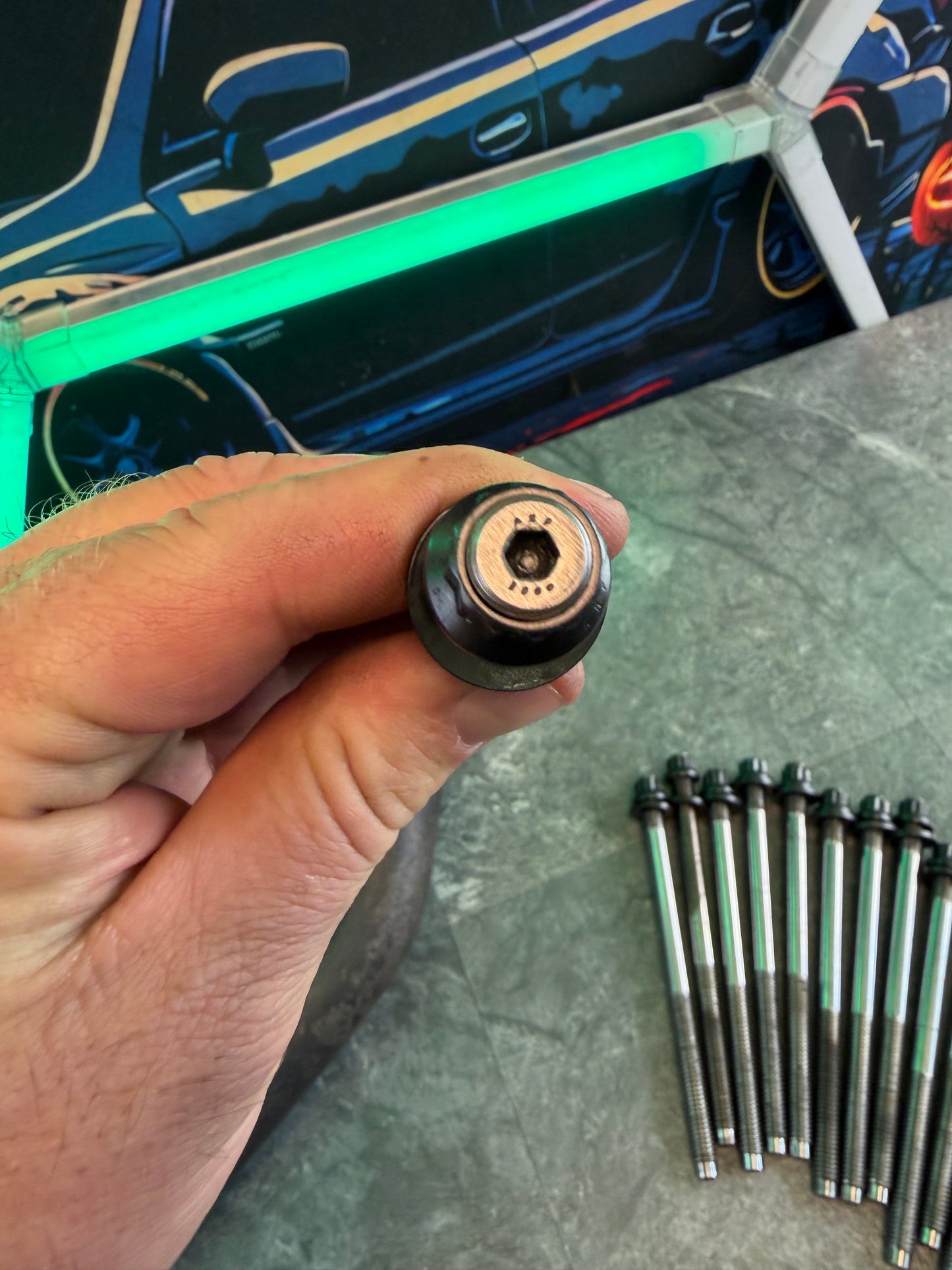 ARP 1/2 “ half inch head studs Subaru STi & wrx ej25 fa20 “ 2000 ‘ s “ ej257 iag outfront