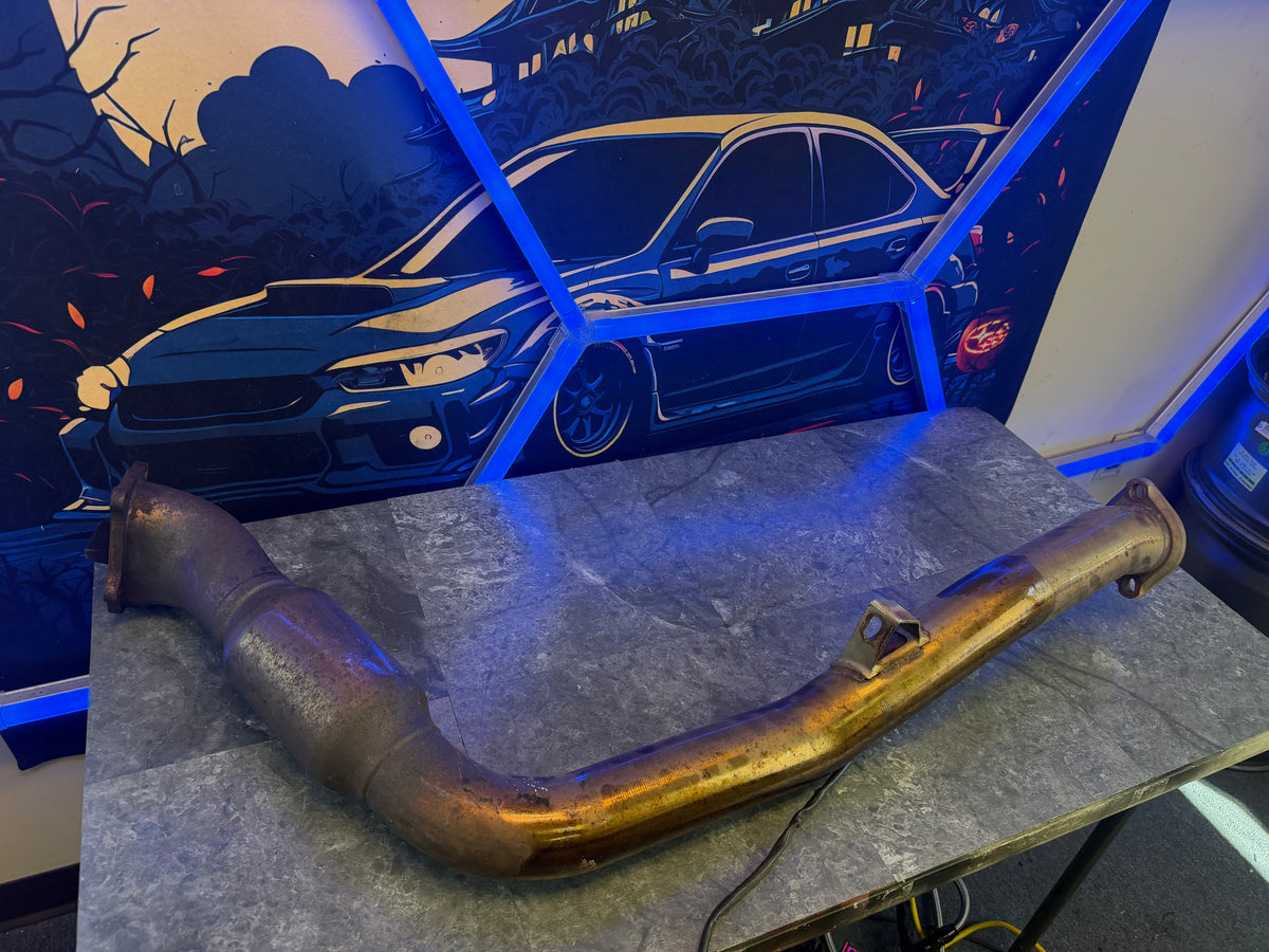 INVIDIA catted downpipe 2004 - 2007 Subaru STi & 02-07 wrx