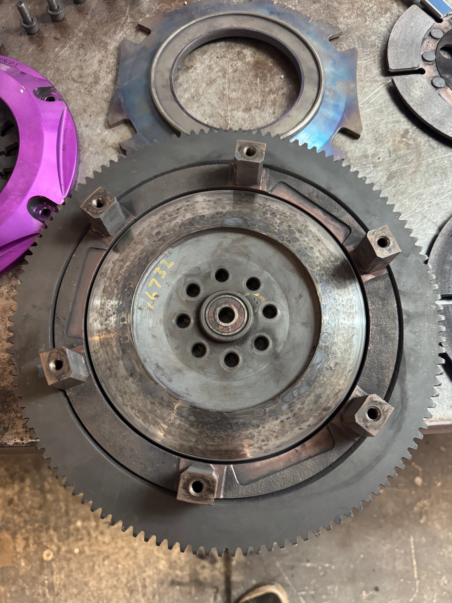 EXEDY triple disc clutch kit w/ flywheel 04-21 Subaru STi 6 speed 900 + TQ ( like IAG )