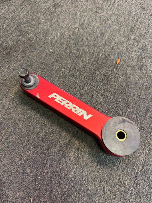 2004-2021 Subaru WRX STi Perrin Pitch Stop Mount Dog Bone Assembly Red