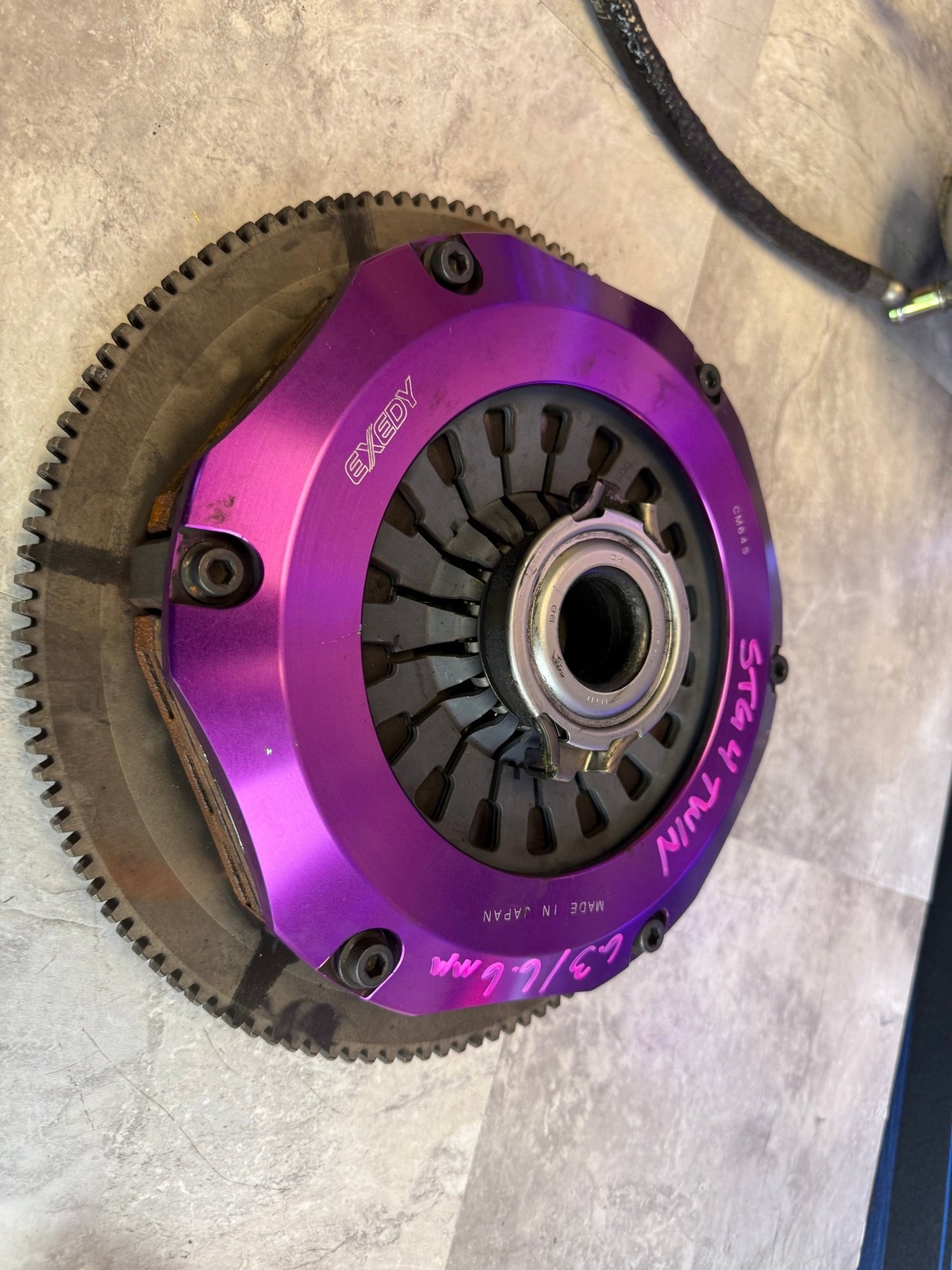 EXEDY twin clutch kit 2004-2021 Subaru STi ( and swapped wrx) 6 speed stage 4 w/ flywheel