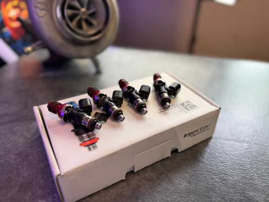 ID cleaned & flow tested 1300 CC Subaru STi & wrx top feed injectors INJECTOR DYNAMICS