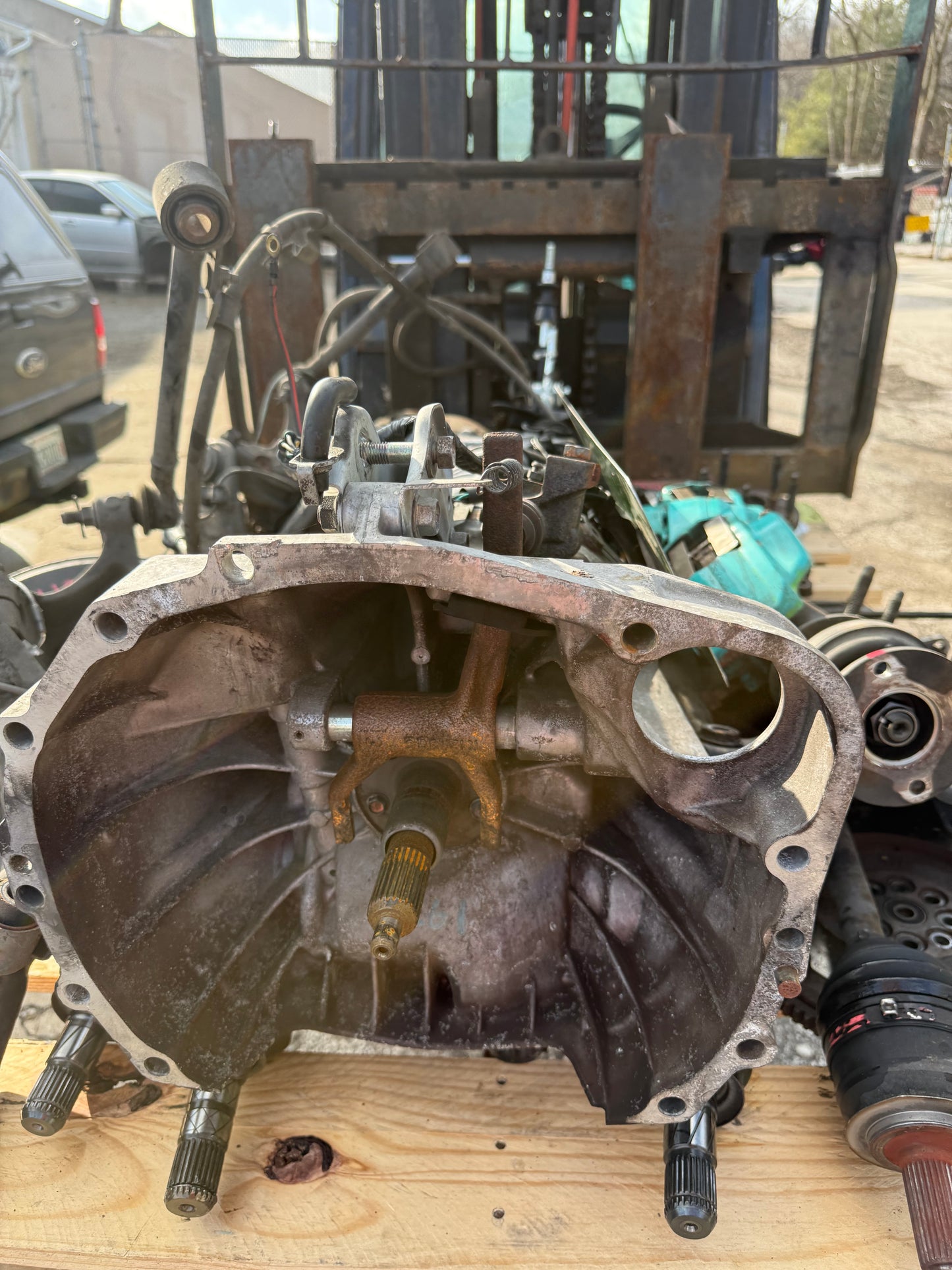 2015 USDM Subaru STi 6 speed six manual gearbox transmission swap package for 08-14 wrx w/ rear brembos