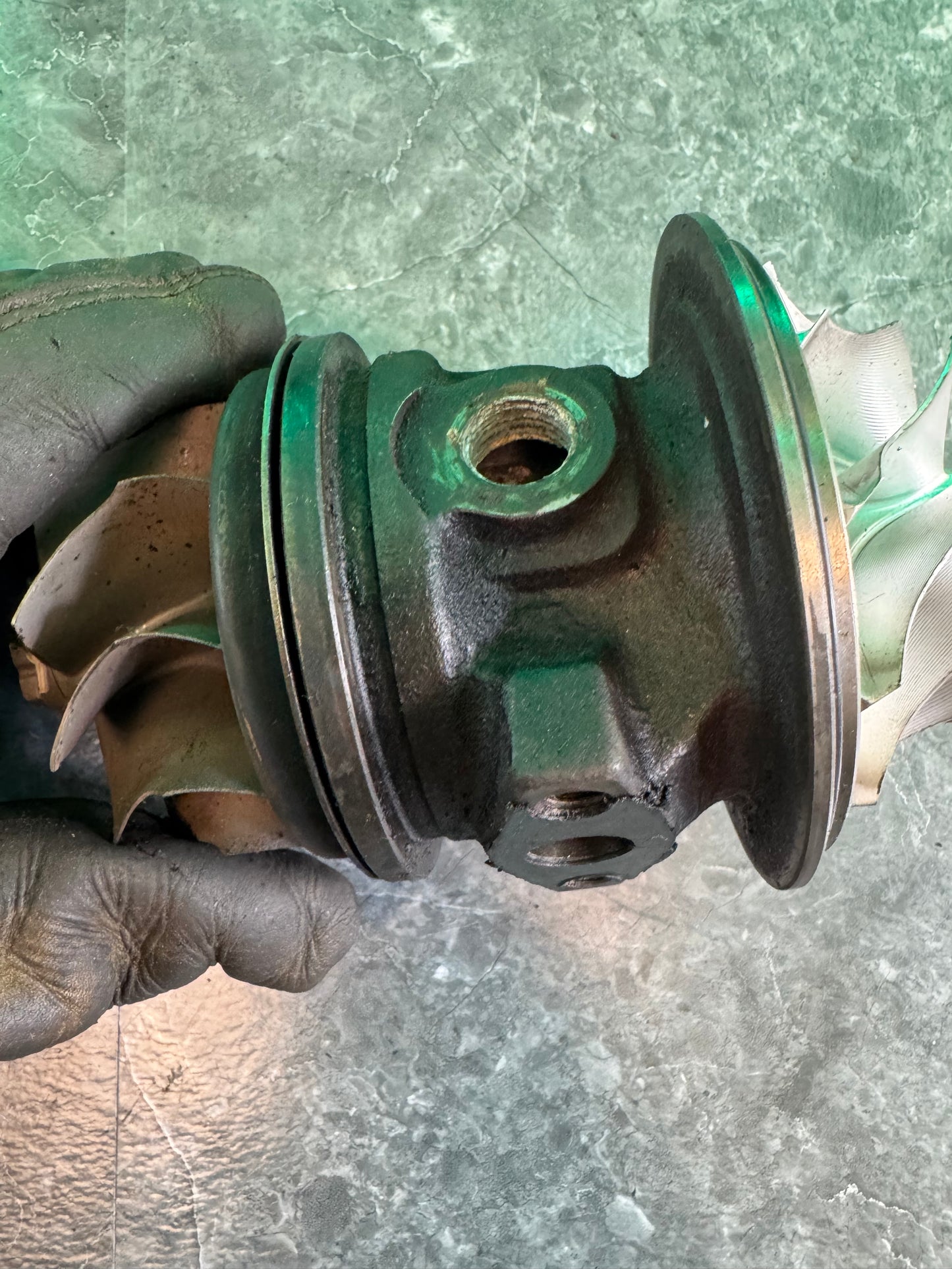 Garrett GTX 3076R Twin Scroll 1.01 Turbine Turbo Charger Assembly