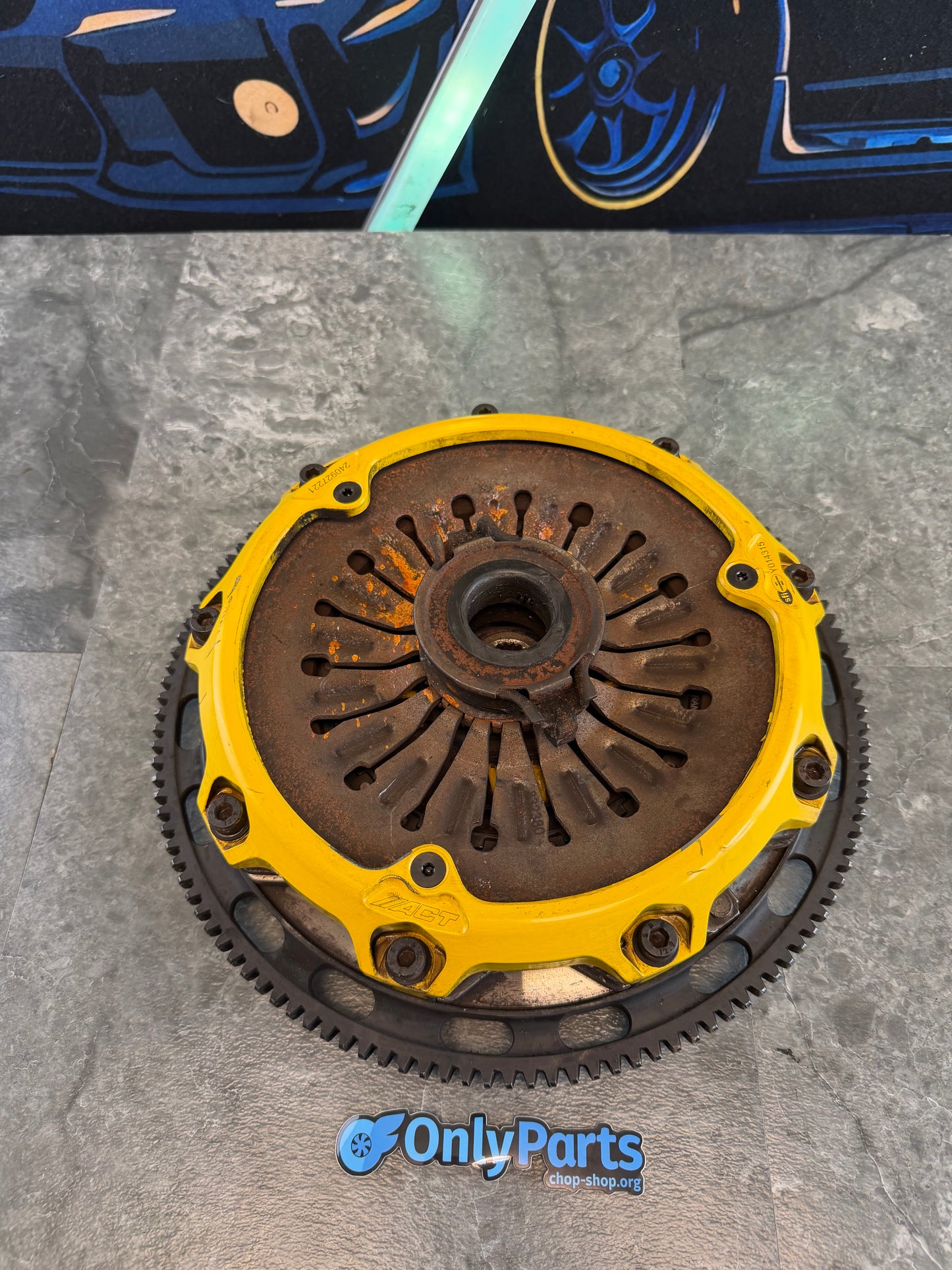 ACT clutch kit 2004 - 2021 Subaru STi ( and 6 speed swapped wrx ) twin disc MOD w/ flywheel