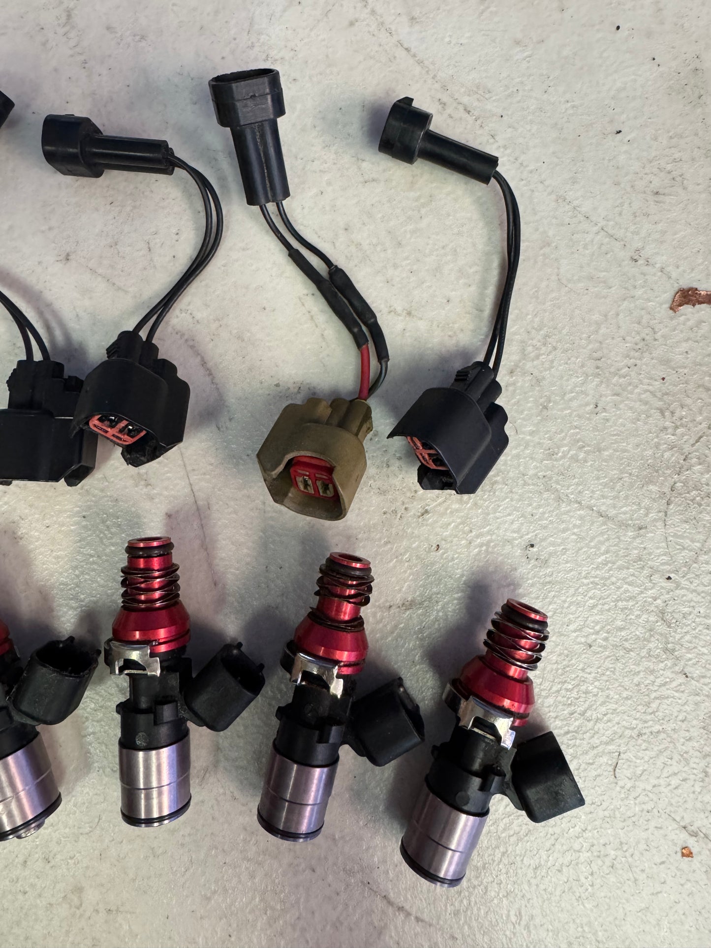 ID 1050cc XDS Top Feed Fuel Injectors Subaru WRX & STi Injector Dynamics