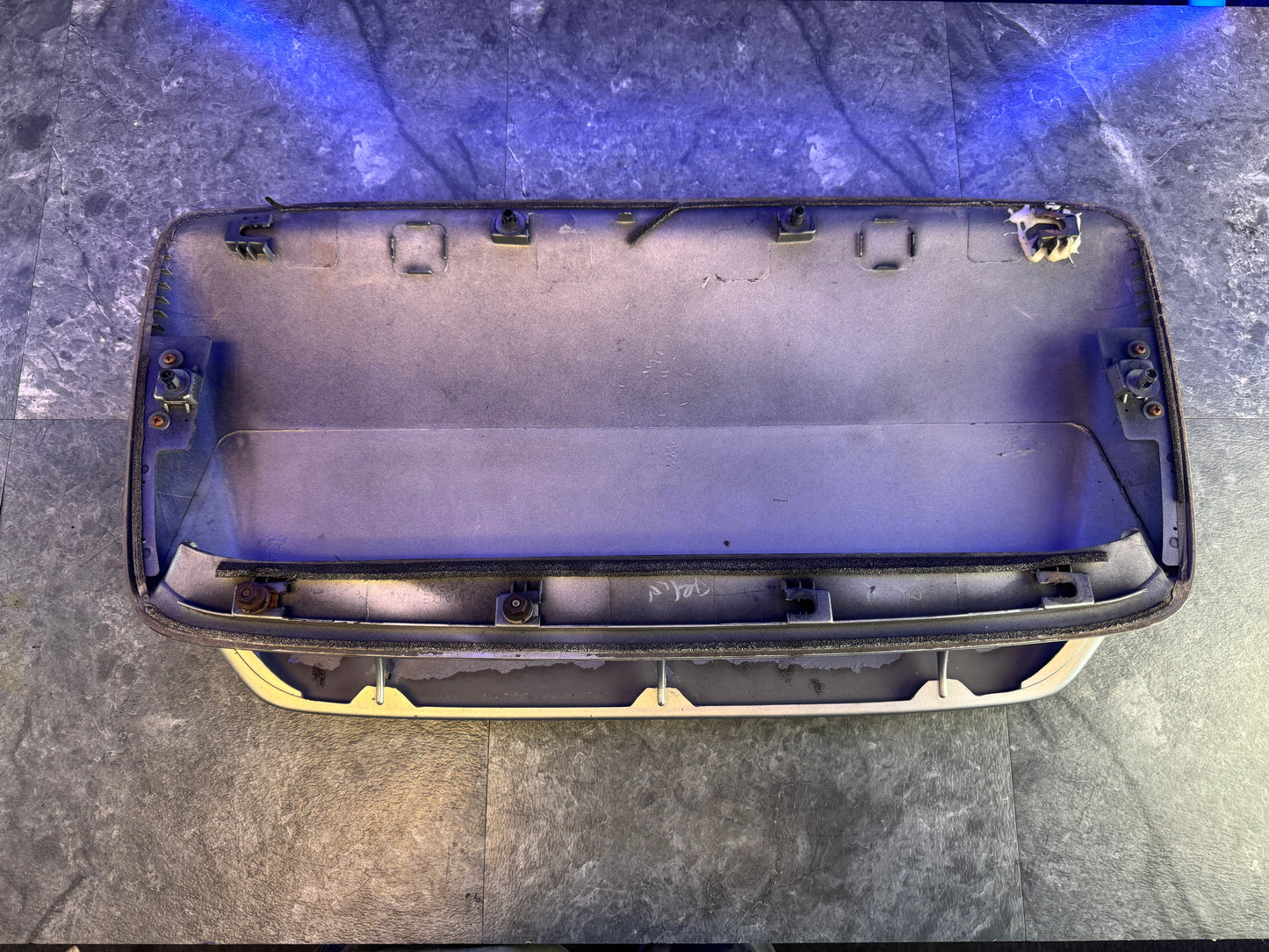 2004-2007 Subaru WRX OEM Hood Scoop Assembly Silver