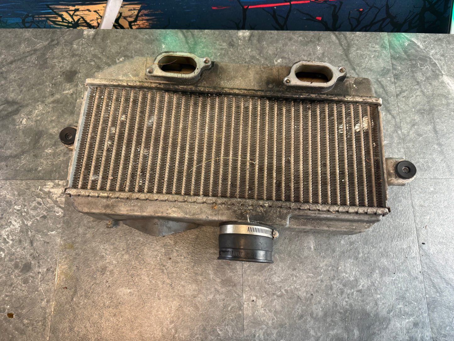 2004-2007 Subaru Impreza WRX STi OEM Top Mount Intercooler Assembly