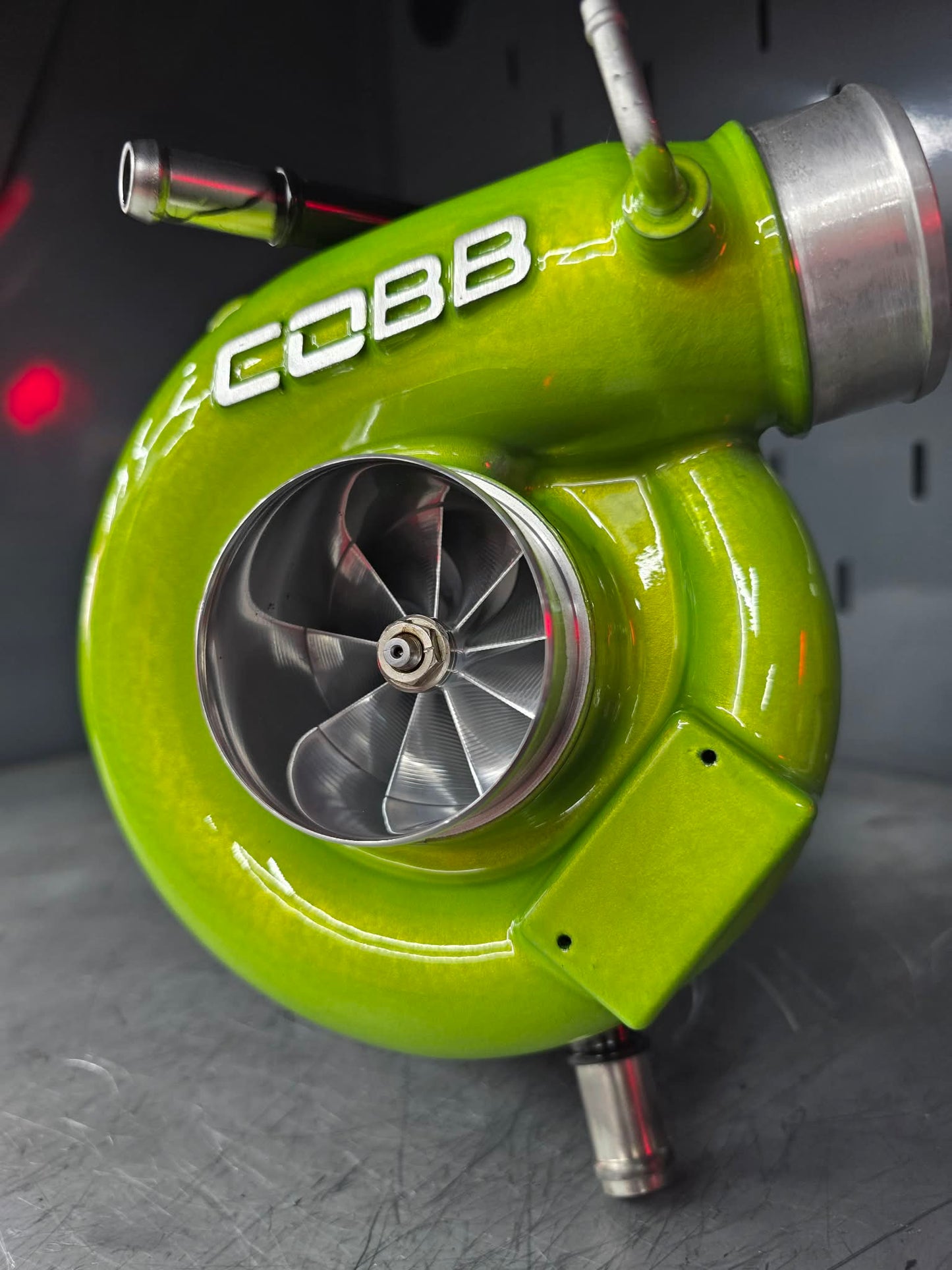 HILL COUNTRY FORCED INDUCTION Cobb tuning 20g turbo custom shocker  yellow Garrett 660 G30