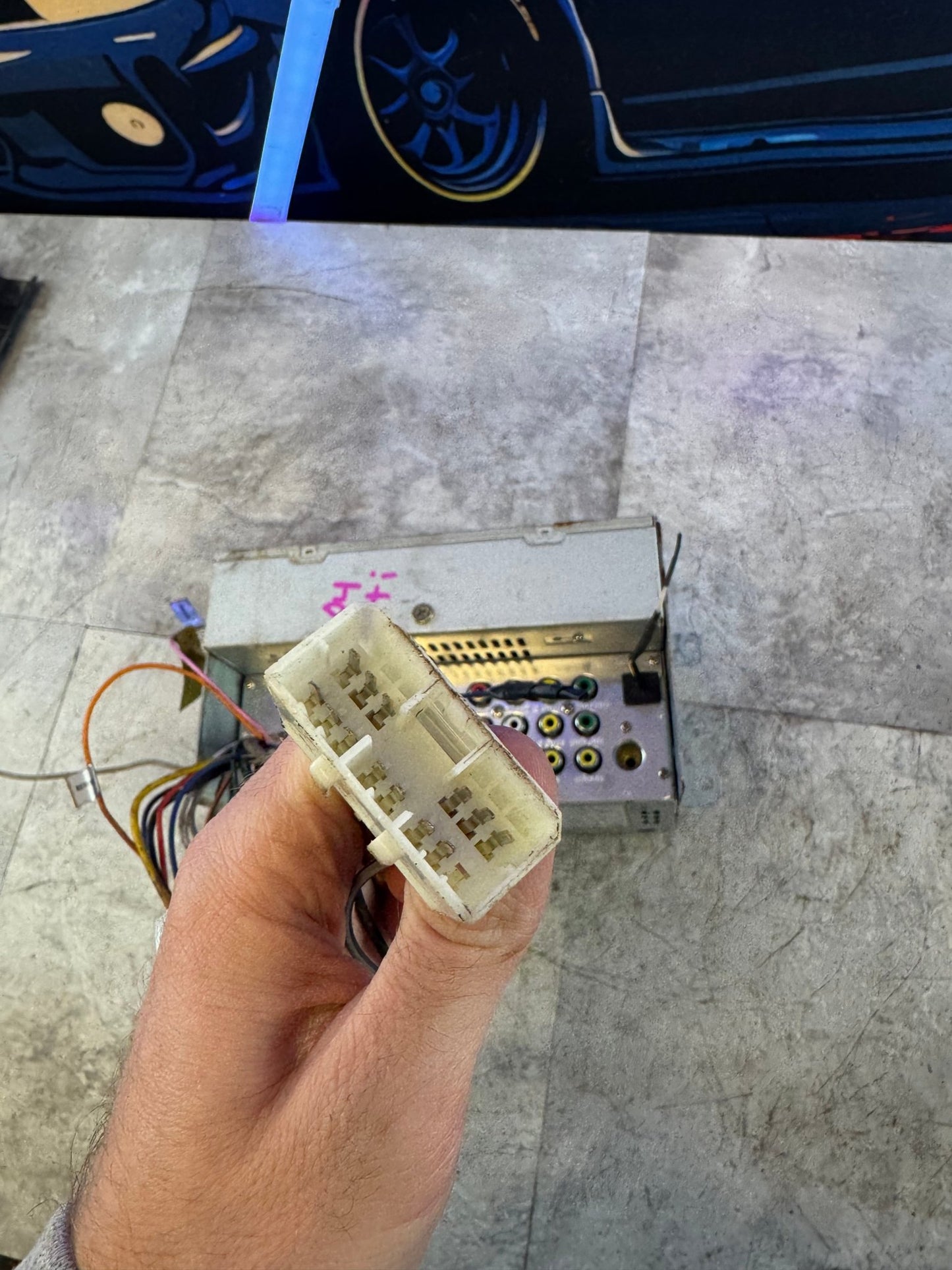 Subaru Dual Double Din Headunit Harness B5