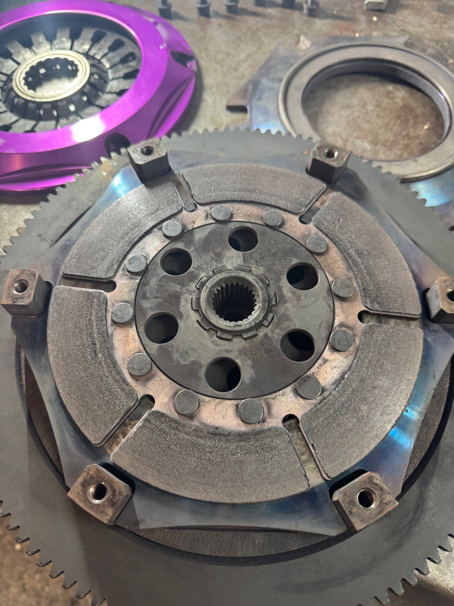 EXEDY triple disc clutch kit w/ flywheel 04-21 Subaru STi 6 speed 900 + TQ ( like IAG )