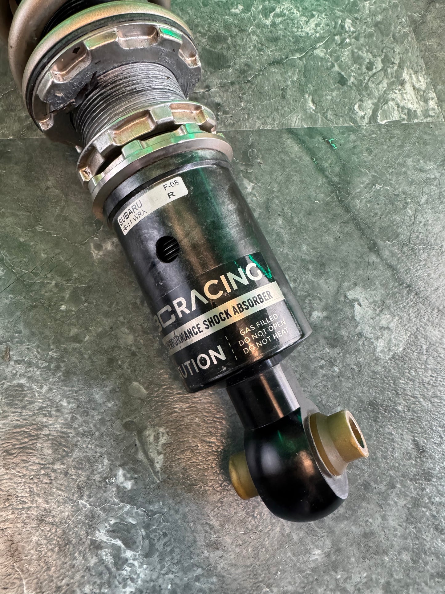 2008-2014 Subaru WRX BC Racing Rear Coilovers With Swift Springs