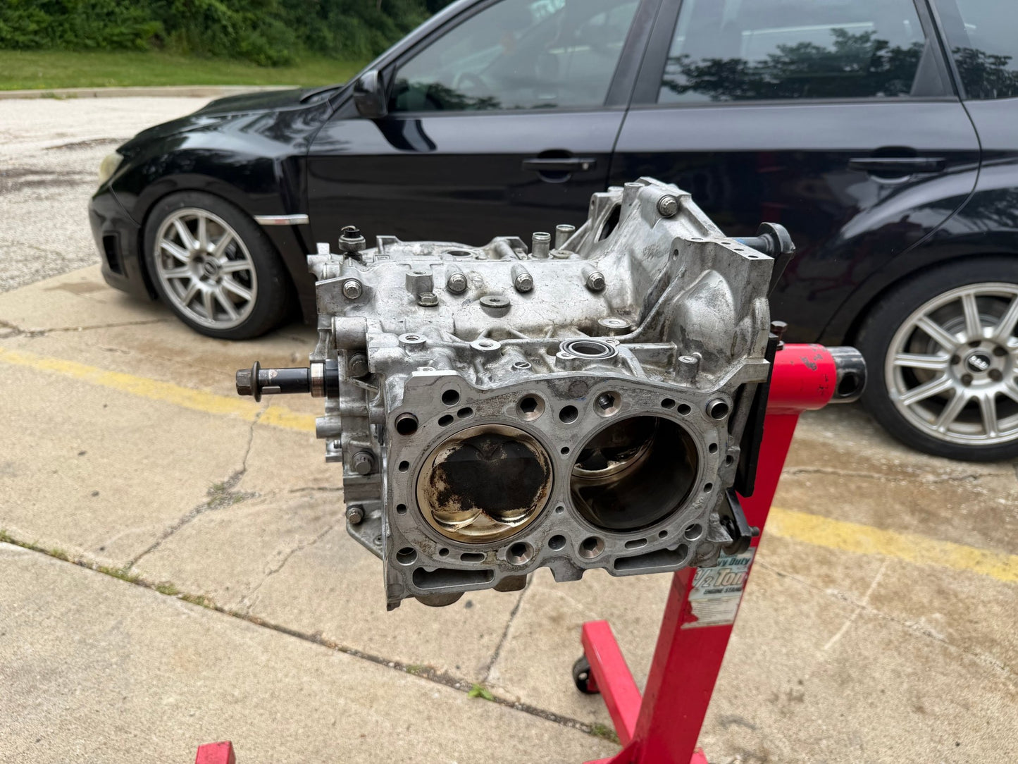 SL performance CLOSED DECK ej257 Subaru STi & wrx built & forged short block boxer engine assembly ARP CP Carrillo