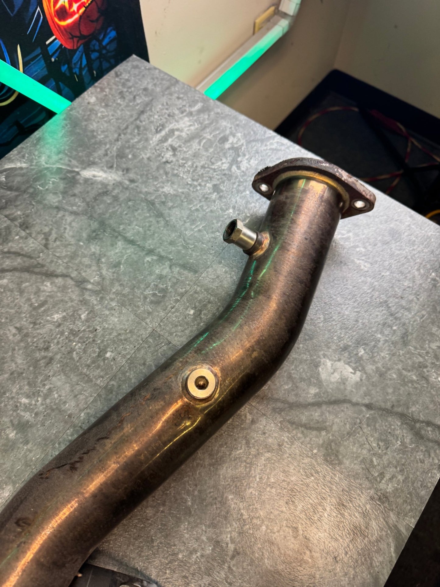 2002-2007 Subaru WRX / 2004-2007 Subaru WRX STi Tomei Catless Bellmouth Extreme ST Performance Dual Bung Downpipe