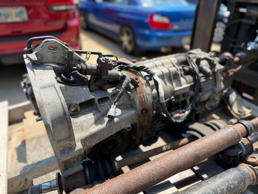 STi six speed transmission swap package 08-14 wrx DCCD w/ r180 rear differential