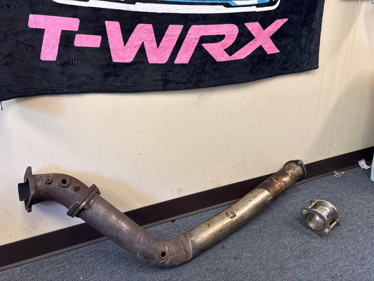 APS 3.5” Downpipe / Dual O2 Bungs Cast / Divorced Bellmouth