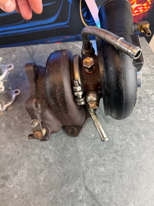 FP Black Turbo Subaru STi WRX 3.25” Compressor Cover Billet Journal Bearing 10 CM