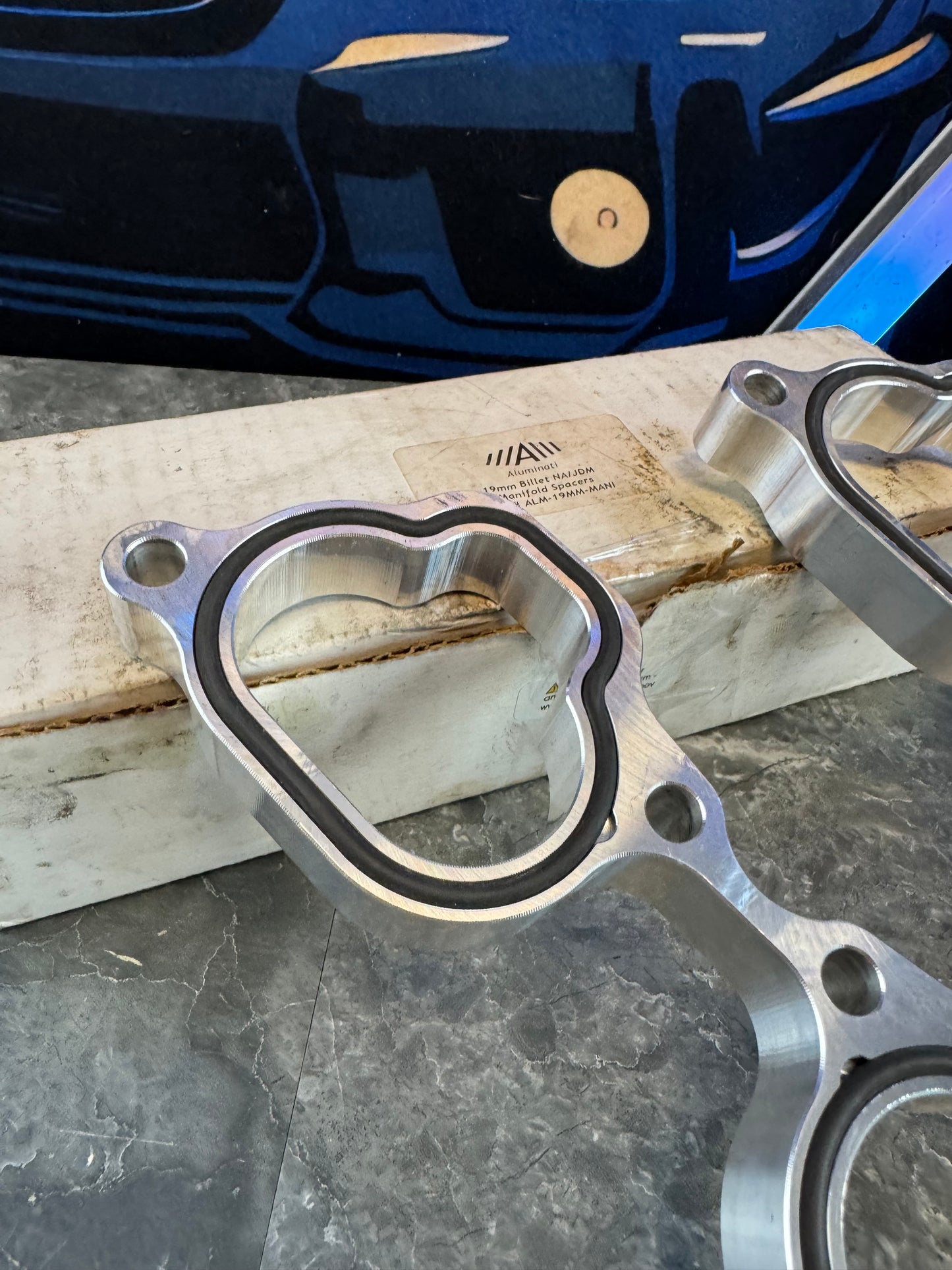 Subaru WRX STi Aluminati 19mm Billet NA/JDM Manifold Spacers Open Box